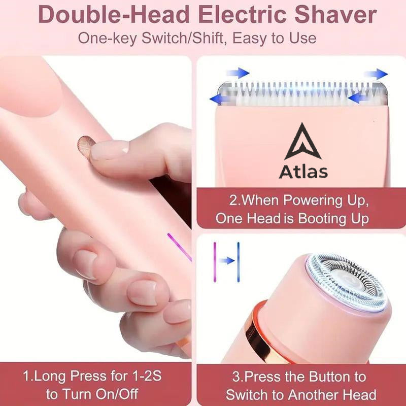 Atlas 2‑in‑1 Shaver & Bikini Trimmer
